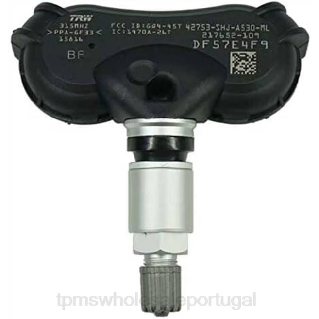 Sensor De Pressão Dos Pneus 826P1565 tpms honda o sensor de pressão 42753shja53 342mhz