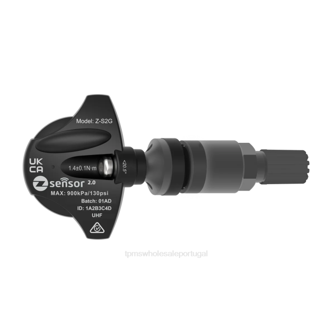 TPMS Sensor Lisbon 826P53 Sensor tpms de substituição holden oe - oe p/n 95712232, 13598773 freq 433mhz haste da válvula metálica - cinza escuro