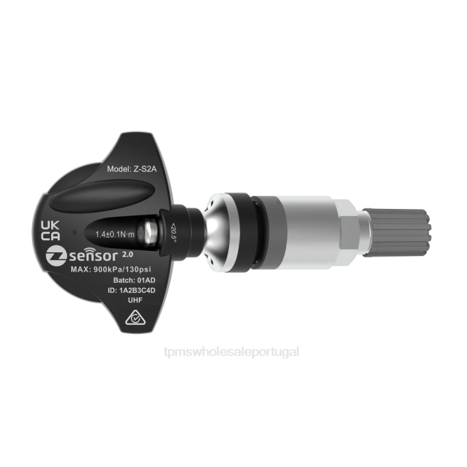 Tire Pressure Monitoring System (TPMS) 826P619 sensor tpms de substituição mini oe - oe p/n 36106856227 freq 433mhz haste de válvula metálica - prata